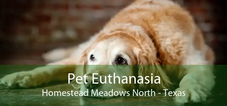 Pet Euthanasia Homestead Meadows North - Texas